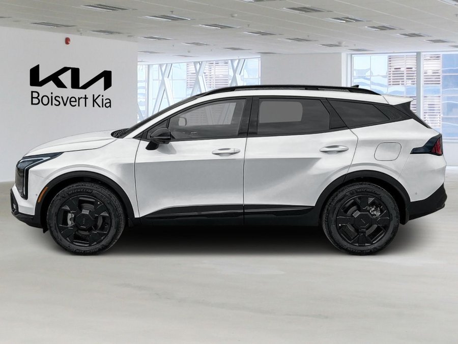 2026 Kia Sportage X-Line Limited TI avec intérieur brun Snow White Pearl