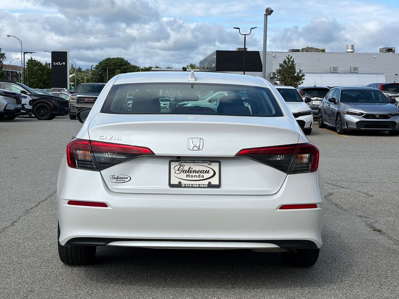 Honda Civic LX 2022 Blanc Gatineau - photo #4
