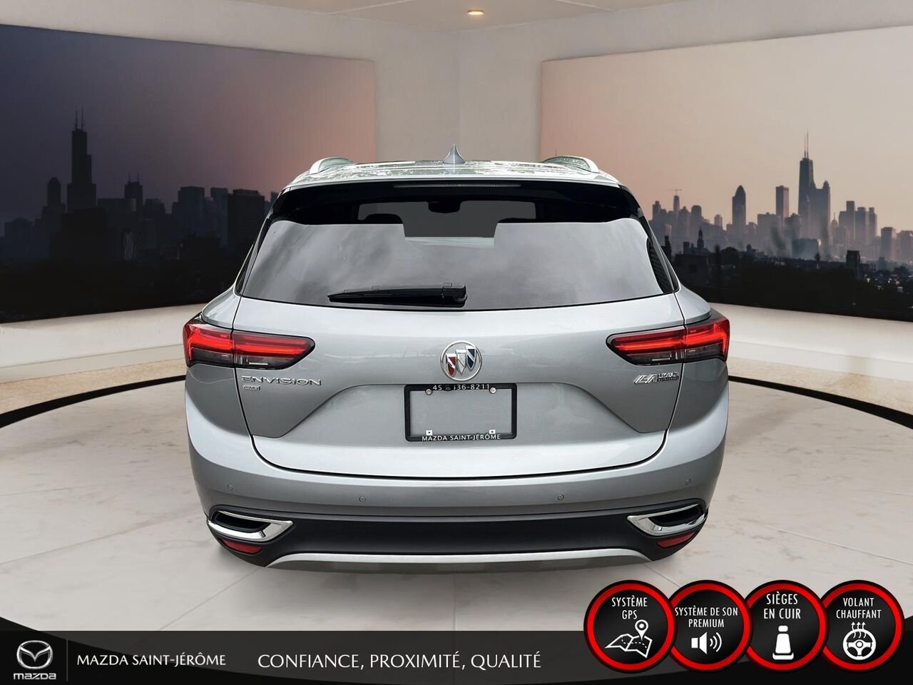 2023 Buick Envision Essence | TOIT PANORAMIQUE | CUIR | AWD Grey Saint-Jérôme - photo #6
