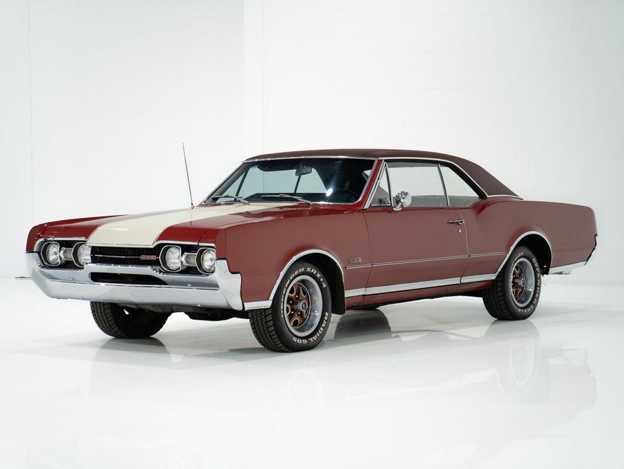 1967 Oldsmobile Cutlass 442 **PRICE IN USD** Fully Numbers Matching Unrestored with Single Repaint Red