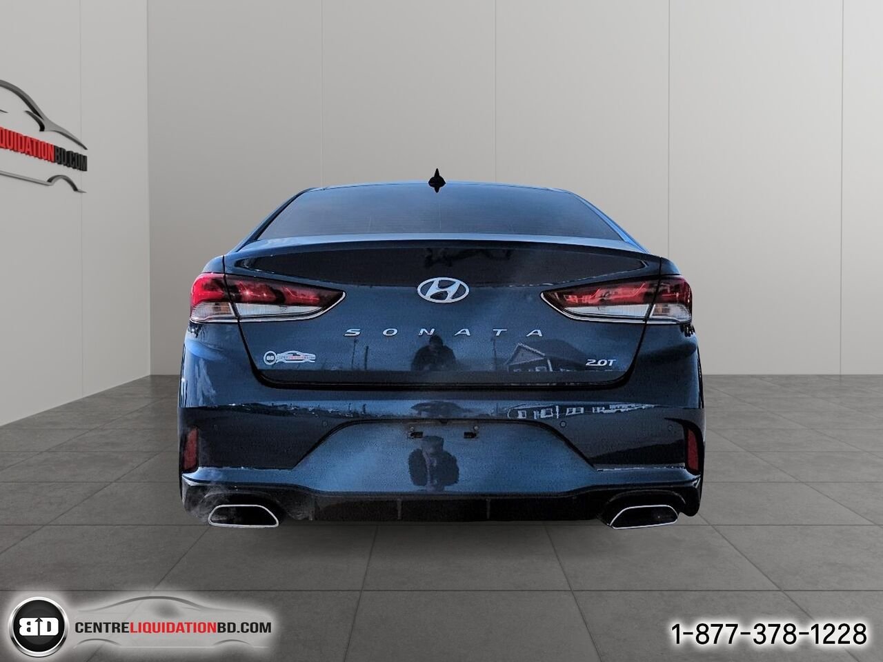 2018 Hyundai Sonata 2.0T Sport | BD0423 Blue Granby - photo #6