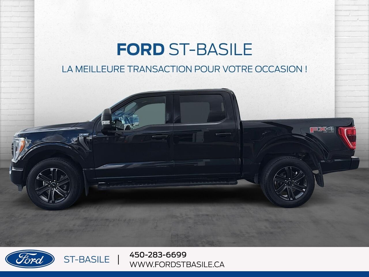 Ford F-150 2022 Noir Saint-Basile-le-Grand - photo #2
