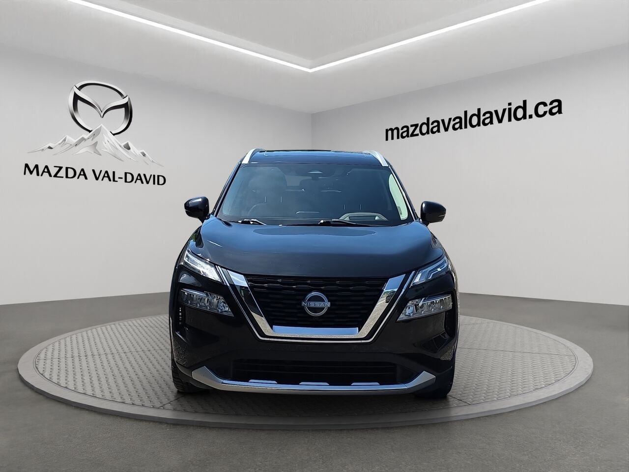 2023 Nissan Rogue Platine TI, Sièges en cuir, Navigation, toit ouvrant panoramique, détecteur d'angles morts Black Val-David - photo #2