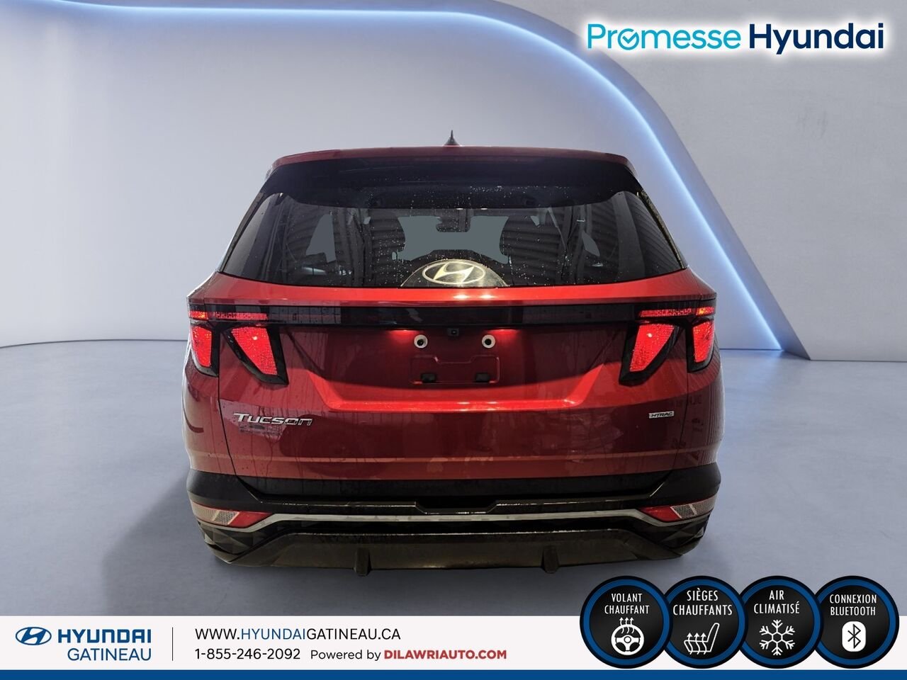 2023 Hyundai Tucson Red Gatineau - photo #2