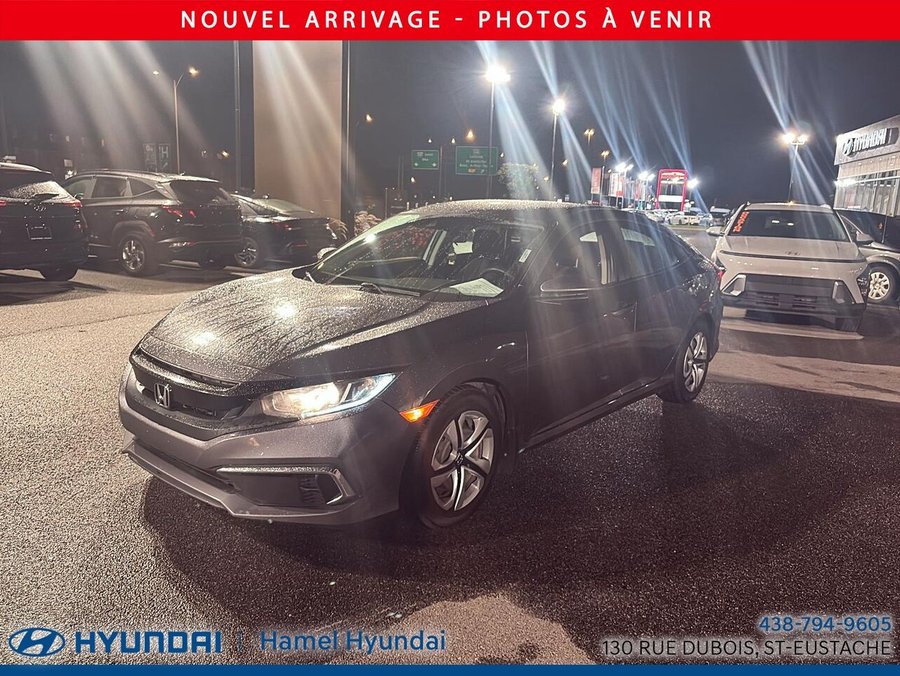 Honda Civic Berline LX MANUELLE 2020 Gris