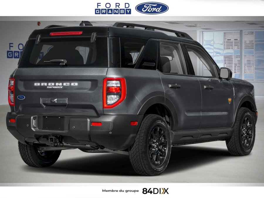 2026 Ford Bronco Sport Badlands 4x4 Carbonized Grey Metallic