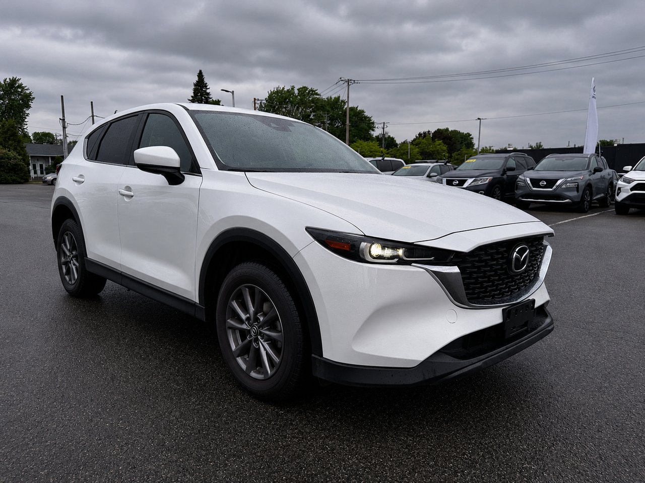 2024 Mazda CX-5 GS White Châteauguay - photo #3