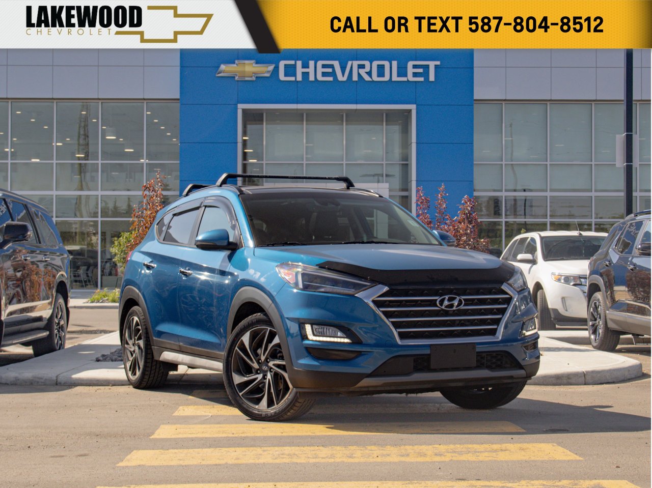 2020 Hyundai Tucson Preferred AWD w/Trend Package Blue Sherwood Park - photo #0