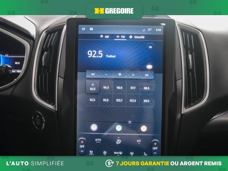 Ford EDGE 727351A | SEL AUTO AWD A/C MAGS TOIT CAM RECUL BLUETOOTH 2021 Noir Laval - photo #19