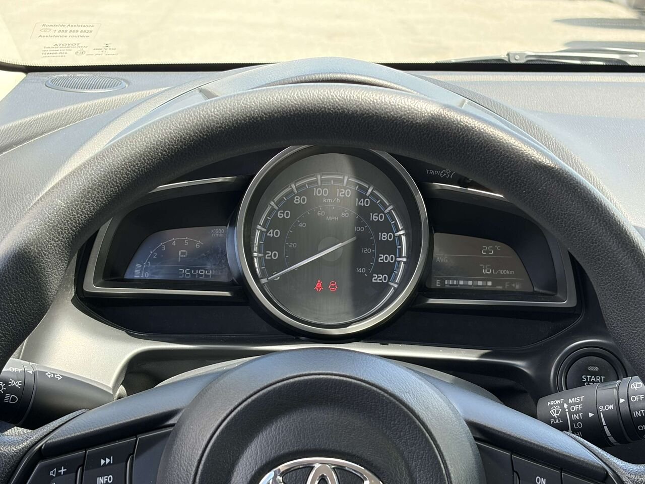 2020 Toyota Yaris Red Gatineau - photo #14
