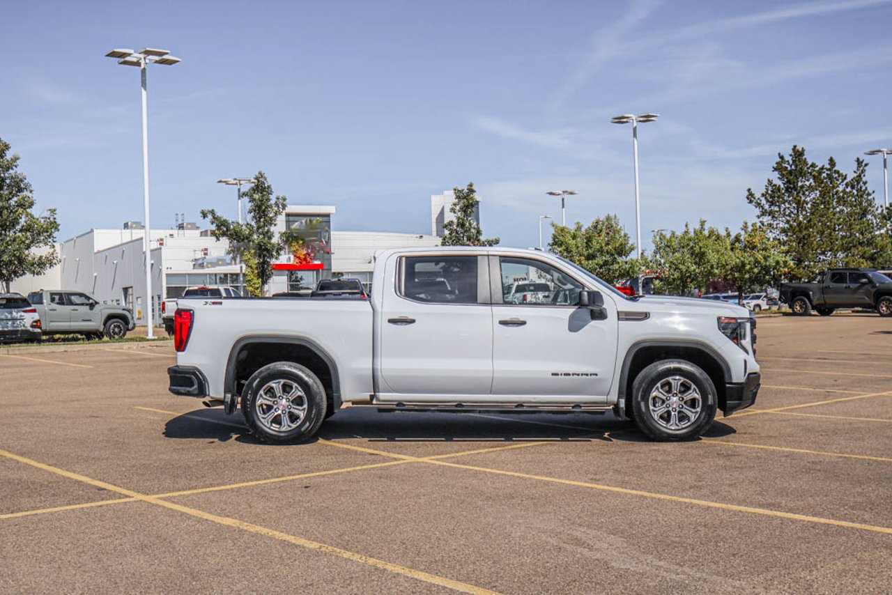 2024 GMC Sierra 1500 4WD Crew Cab 147 Pro White Sherwood Park - photo #9