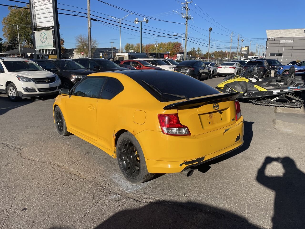 Scion tC 2012 Jaune Longueuil, - photo #8