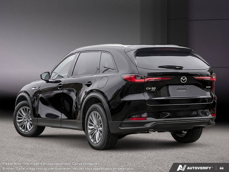 Mazda CX-90 hybride rechargeable 2026 2026 Noir de jais mica