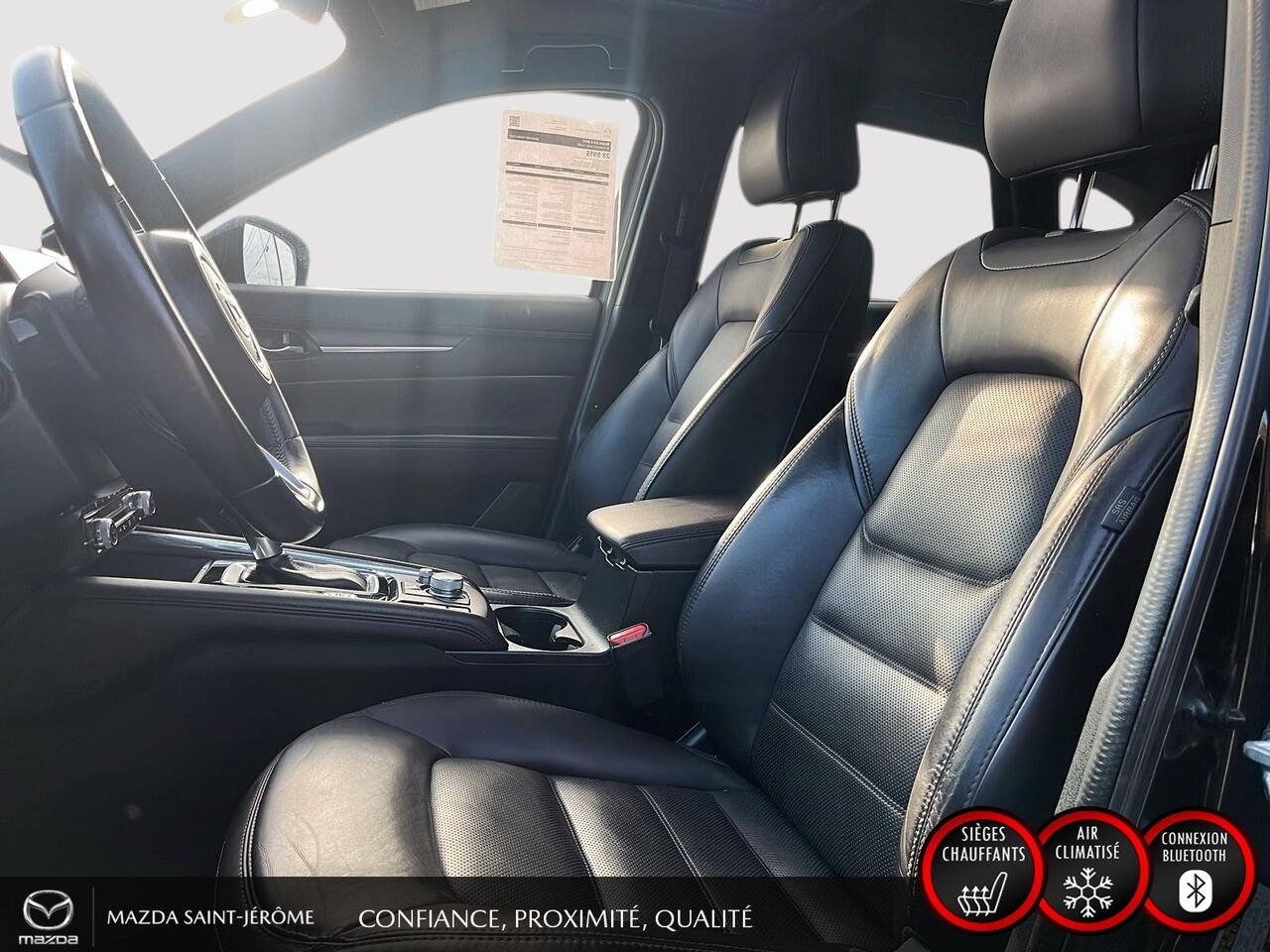 2022 Mazda CX-5 Signature | AWD | TOIT OUVRANT | CUIR NAPPA | NAVIGATION | TÊTE HAUTE Black Saint-Jérôme - photo #17