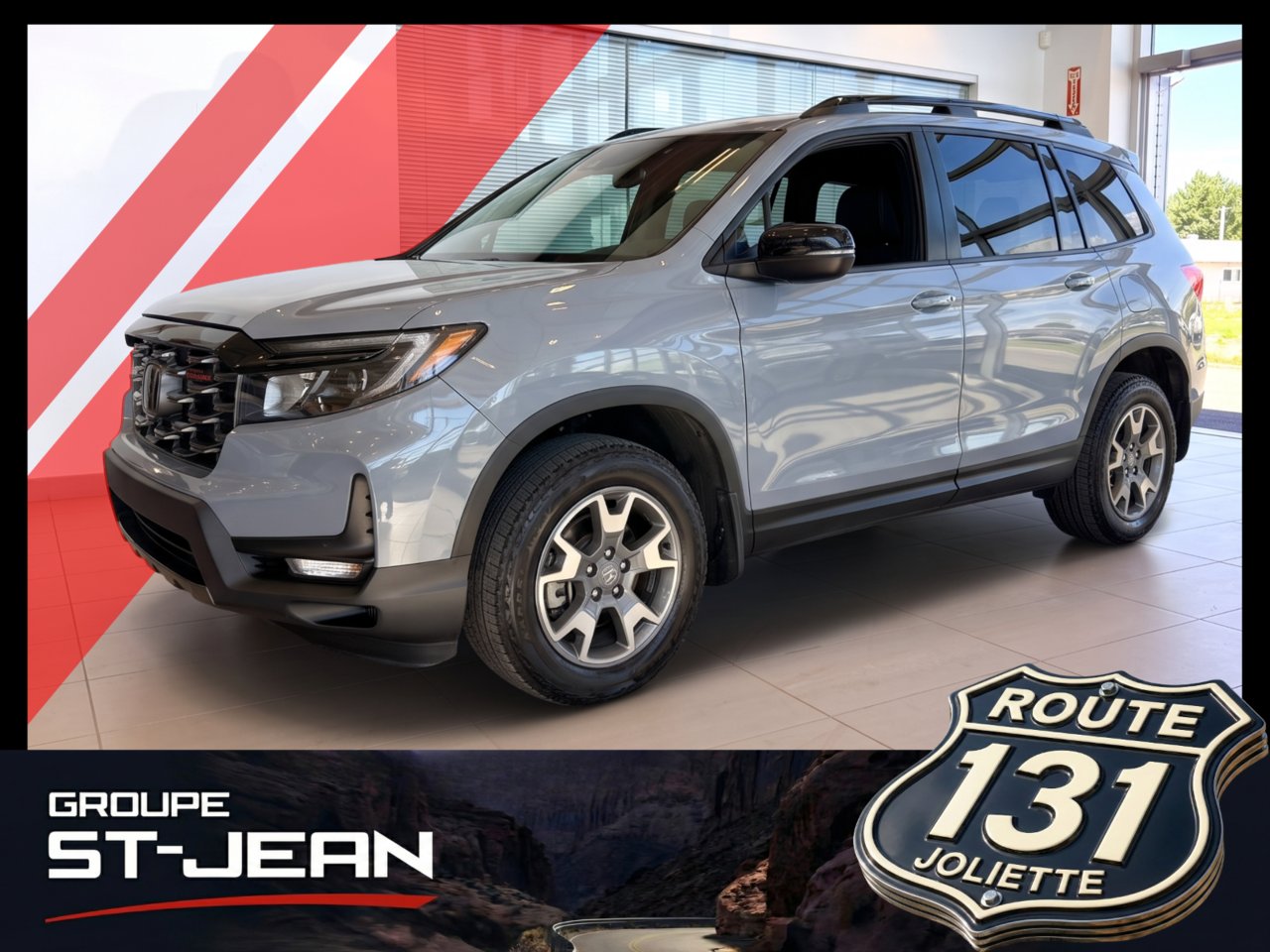 Honda Passport 2023 Gris Notre-Dame-des-Prairies - photo #0