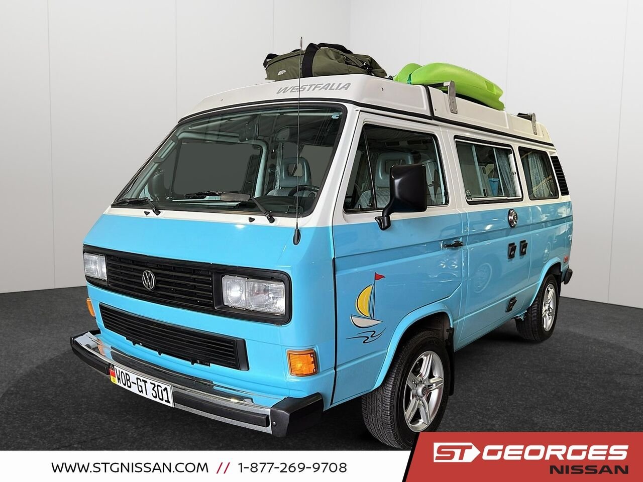 Volkswagen Vanagon 1987 Bleu Saint-Georges - photo #0