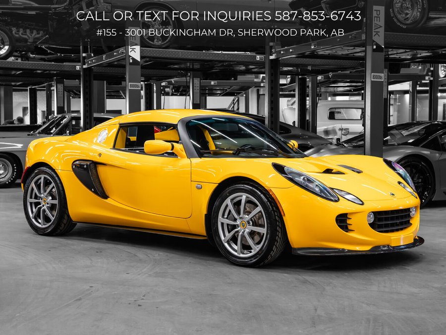 2006 Lotus Elise | Carbon Body Kit | Hard Top & Soft Top | Blaupunkt Sound System | PPF | One Owner Yellow