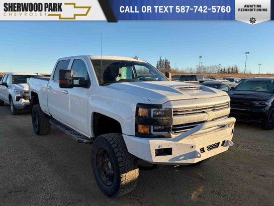 2017 Chevrolet Silverado 2500HD High Country 6.6L Duramax | Lifted White