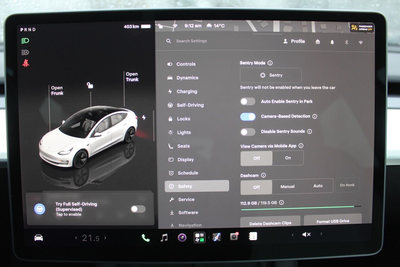Tesla Model 3 VIN: 5YJ3E1EA5NF309574 2022 Blanc Sainte-Rose - photo #20
