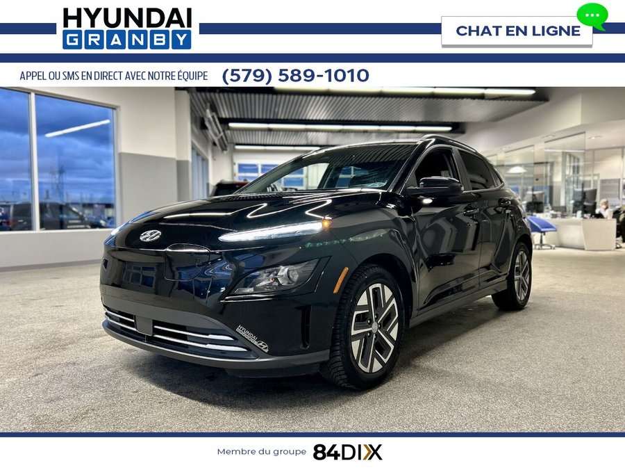 Hyundai Kona électrique Preferred 2023 Noir