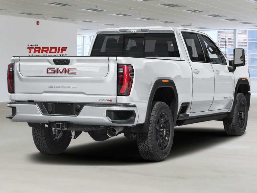 GMC Sierra 2500HD AT4 cabine multiplace 4RM 159 po 2026 Blanc sommet