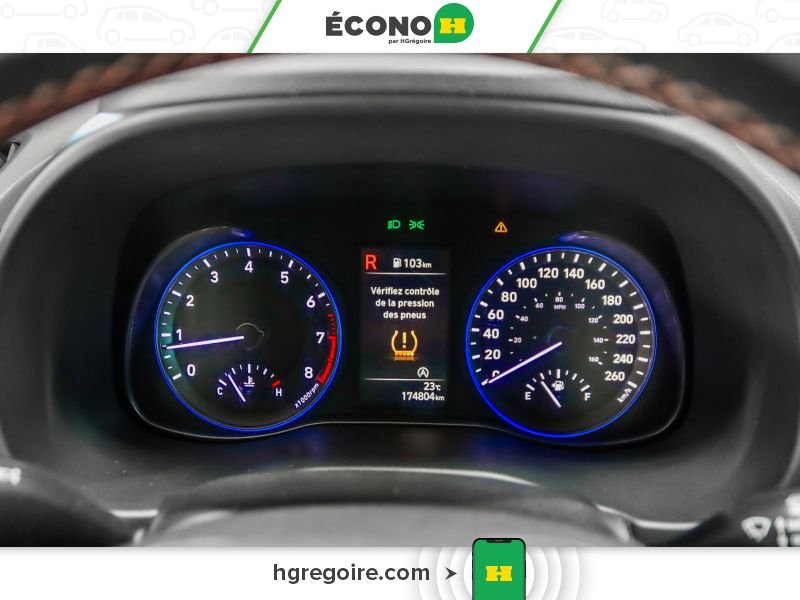 Hyundai Kona 822726 | N Line AWD AUTO GR ÉLEC A/C BLUETOOTH CAMÉRA MAGS 2022 Bleu Laval - photo #14