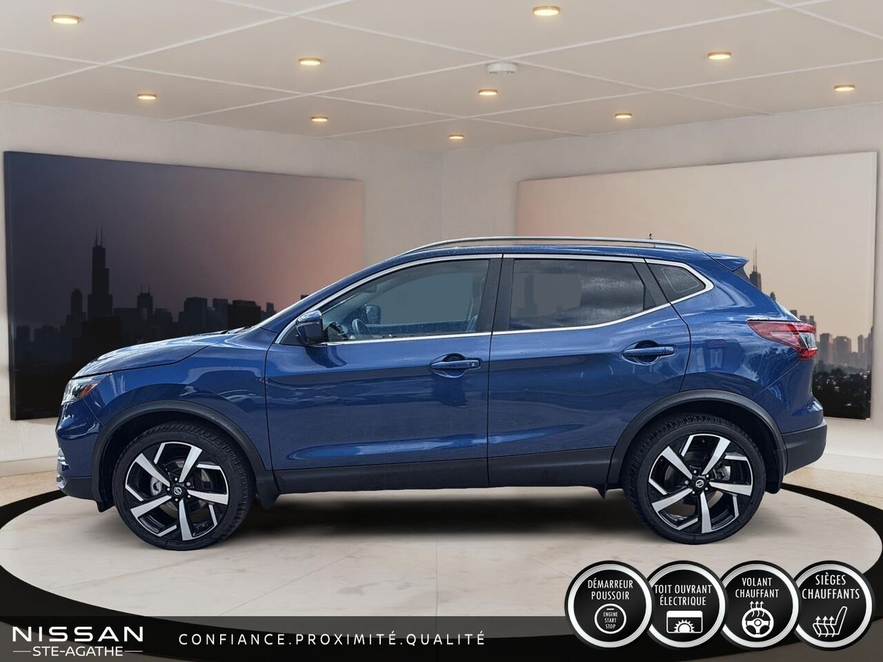 Nissan Qashqai 2023 Bleu Ste-Agathe des Monts - photo #5