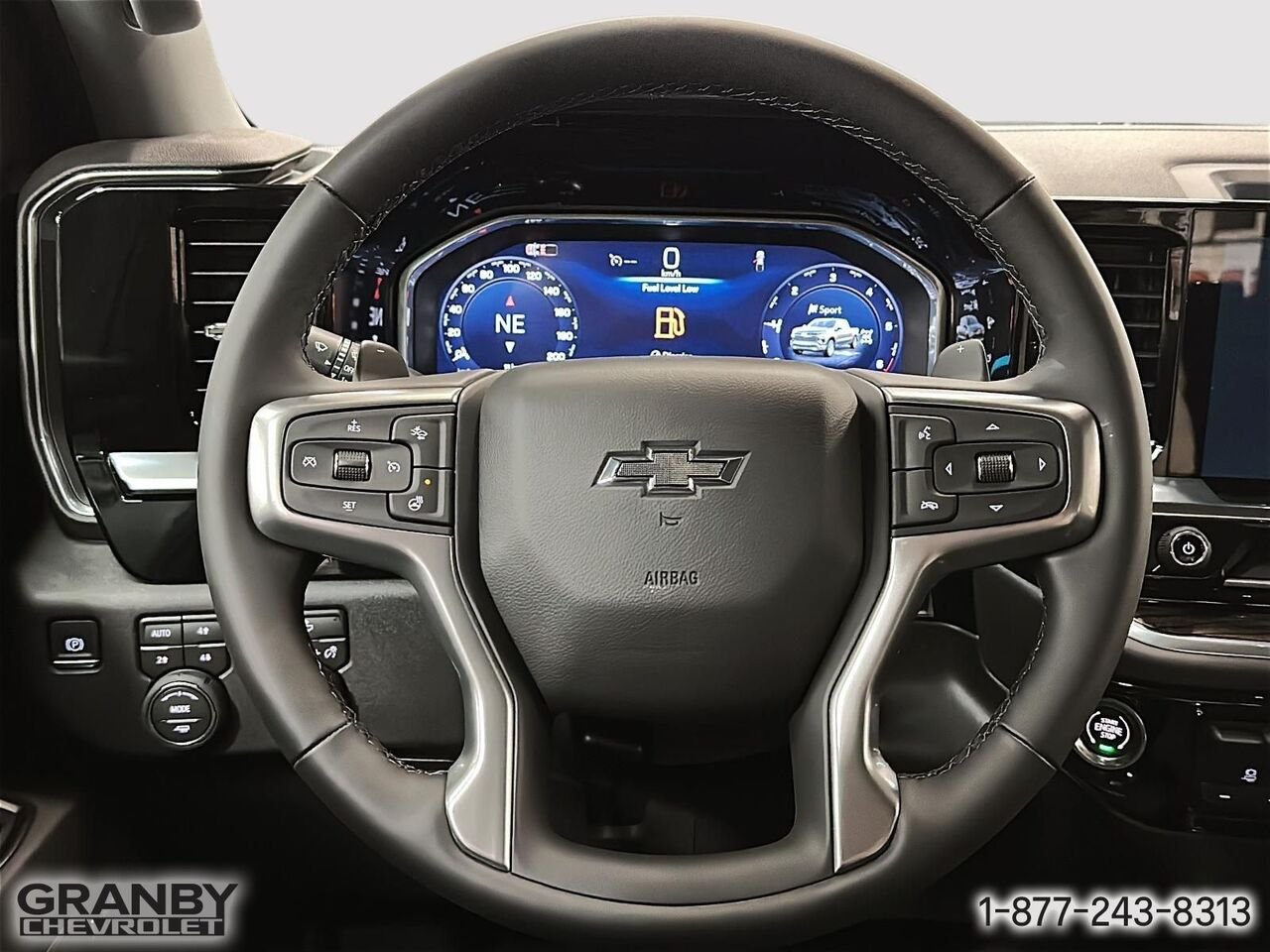 2026 CHEVROLET Silverado 1500 K1500 SILVERADO CREW CAB RST STD/BOX (1SP) | E26-0675 STERLING GREY METALLIC Granby - photo #14