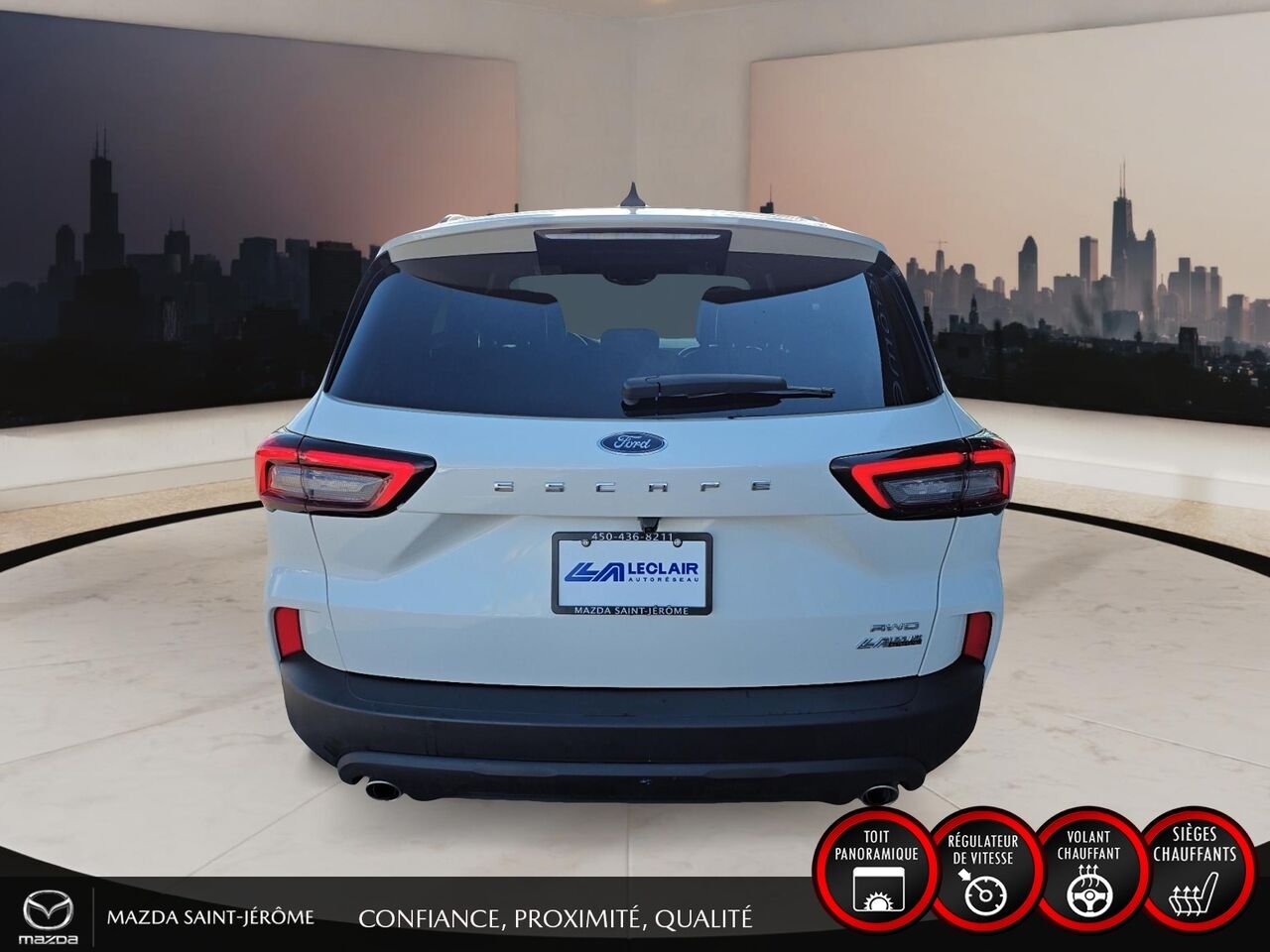 Ford Escape 2025 Blanc Saint-Jérôme - photo #6