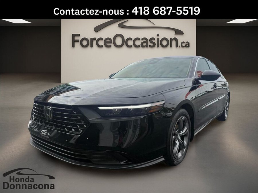 Honda Accord Sedan EX, Bas kilométrage, Bancs chauffant 2024 Noir