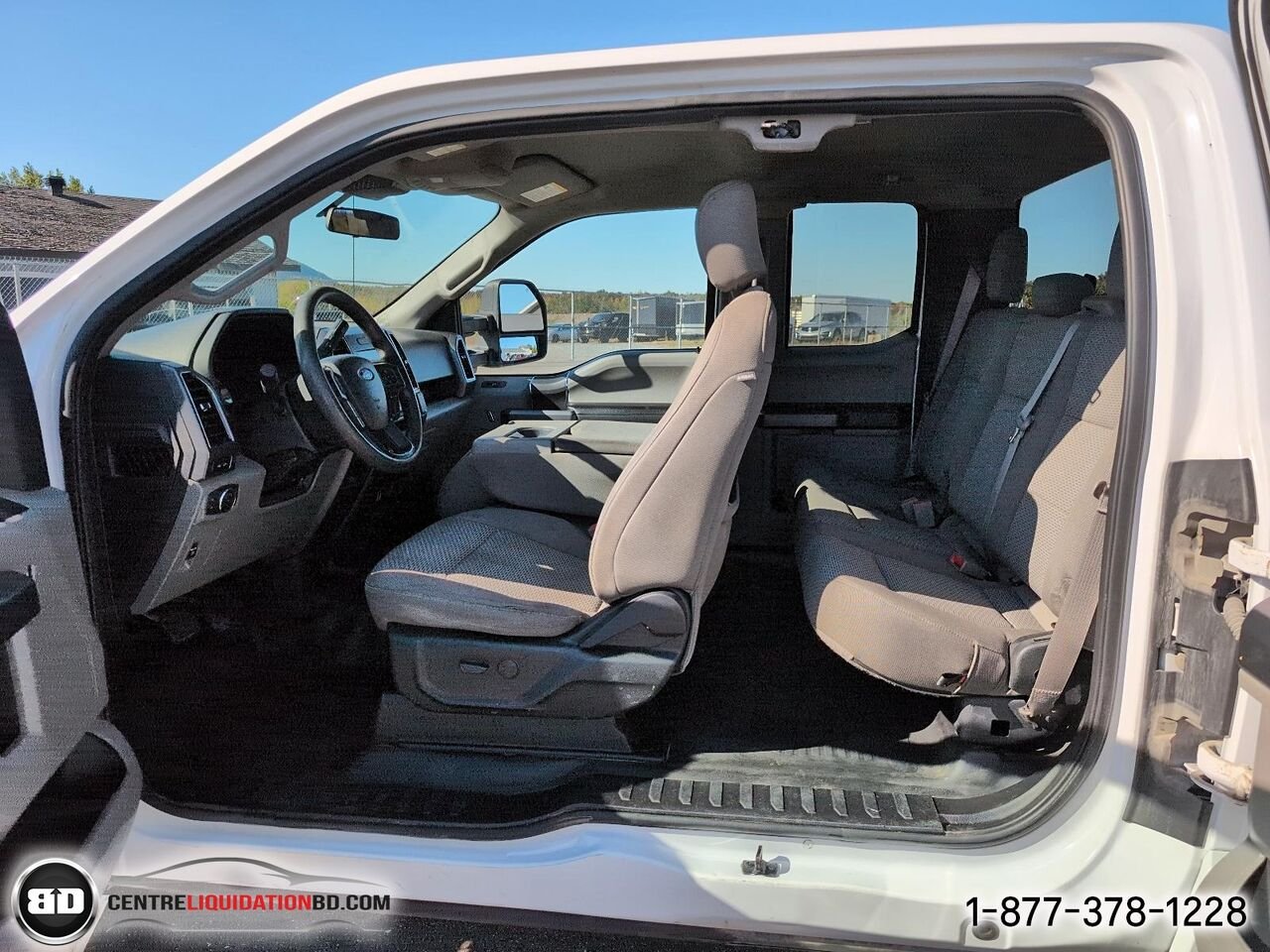 Ford F-150 XLT cabine double 4RM caisse de 8 pi | BD0422 2019 Blanc Granby - photo #12