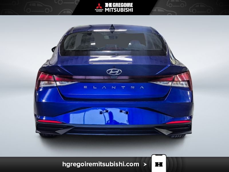Hyundai Elantra MW4498 | Preferred *Mags *Caméra *Toit *Carplay 2021 Bleu Laval - photo #8