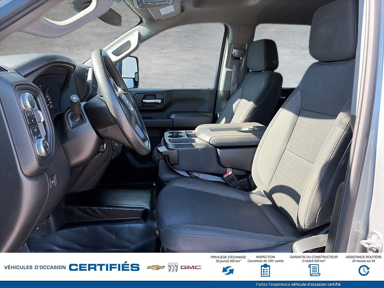 GMC Sierra 2500HD Pro cabine multiplace 4RM 172 po 2024 Gris Montmagny - photo #7