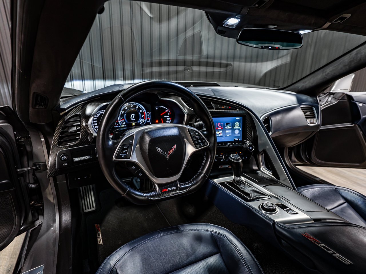 2016 Chevrolet Corvette 2dr Z06 Conv w/3LZ Shark Gray Metallic Sherwood Park - photo #39