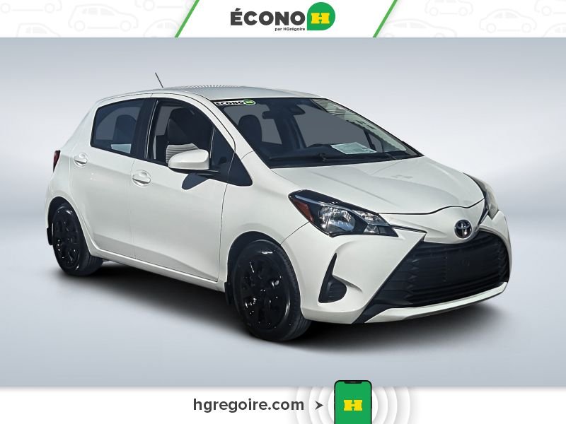 2018 Toyota Yaris White Saint-Eustache - photo #0