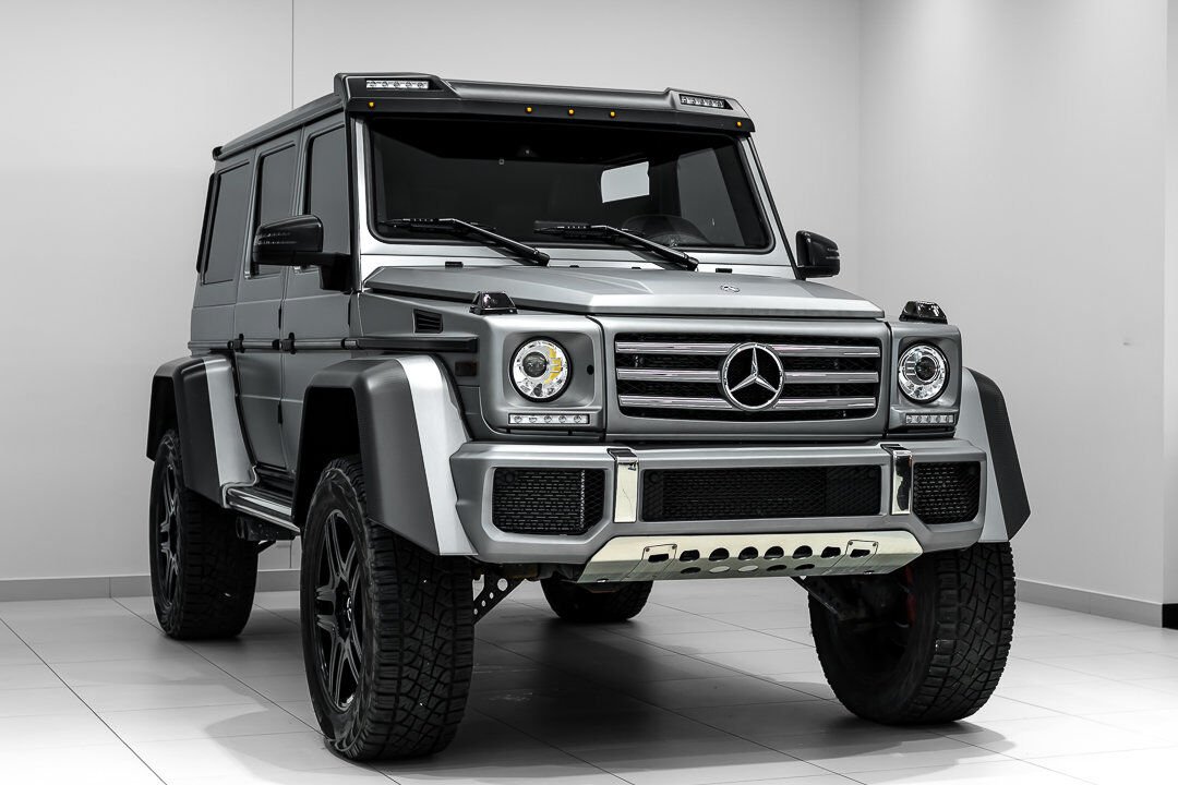 Mercedes-Benz G-Class 2018 Gris Saint-Eustache - photo #3