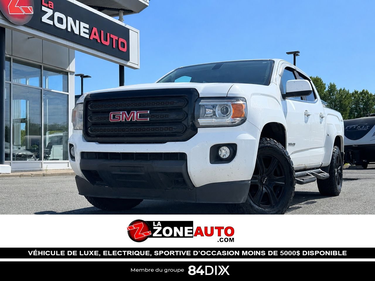 GMC Canyon SLE 2018 Blanc Granby - photo #0