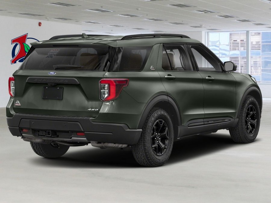2022 Ford Explorer 2022 Green