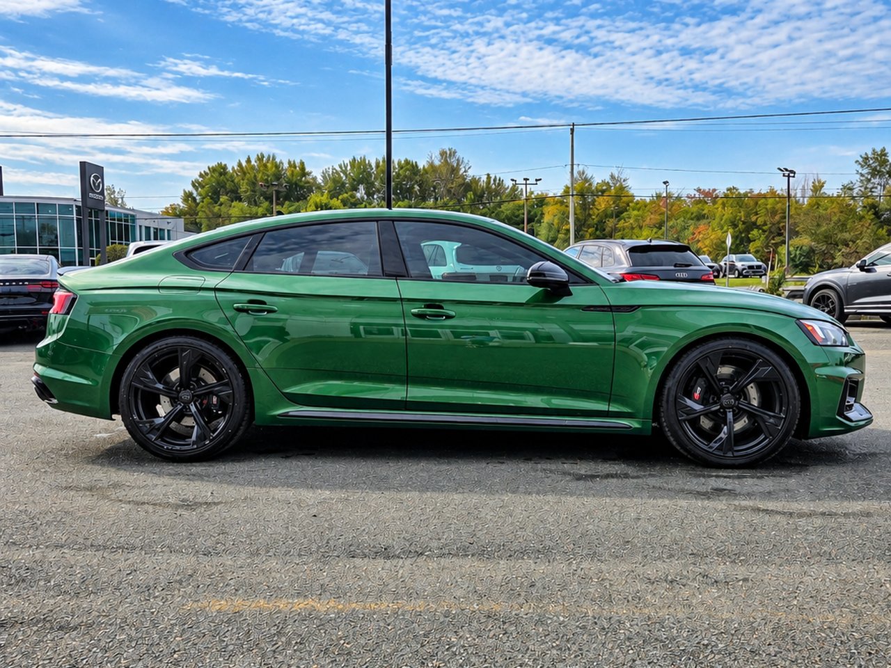 Audi RS 5 Sportback 2019 Vert Granby - photo #7