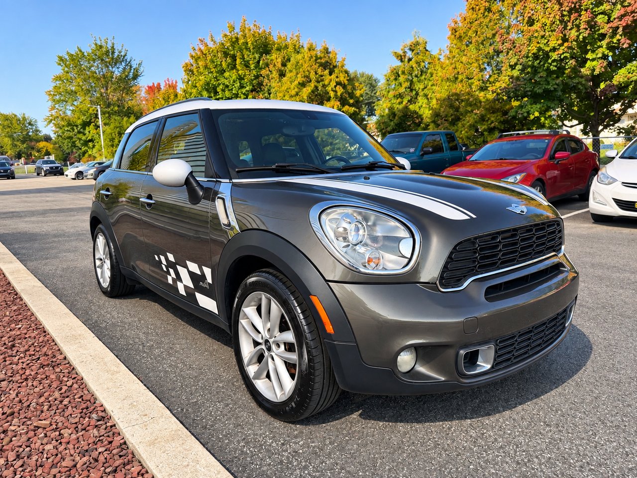 MINI Cooper Countryman S ALL4 2013 Gris Châteauguay - photo #3