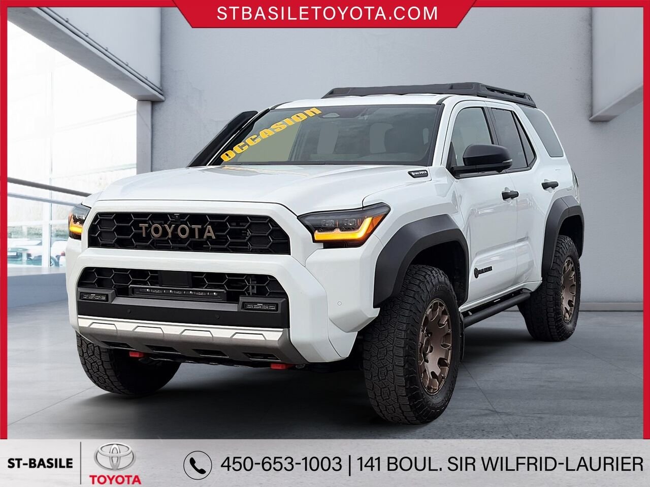 2026 TOYOTA 4RUNNER HYBRID White Saint-Basile-le-Grand - photo #0