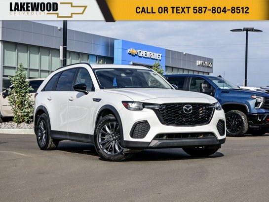 2025 Mazda CX-70 MHEV GS-L AWD 3.3L | Power Sunroof White