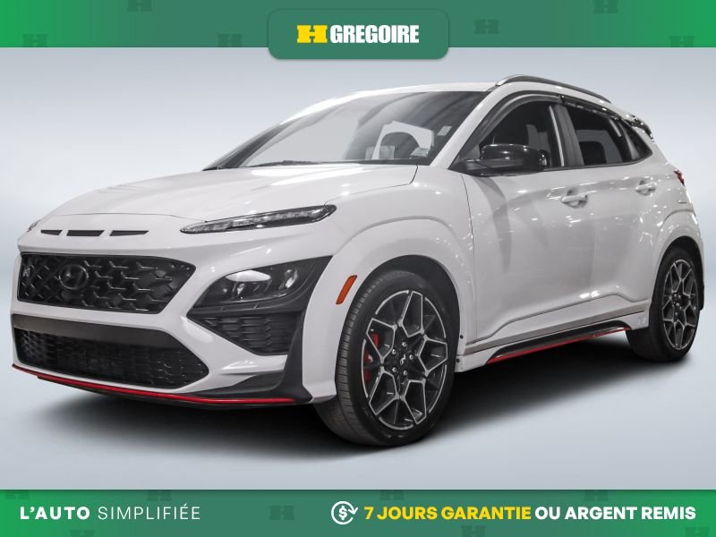2023 Hyundai Kona White Blainville - photo #2