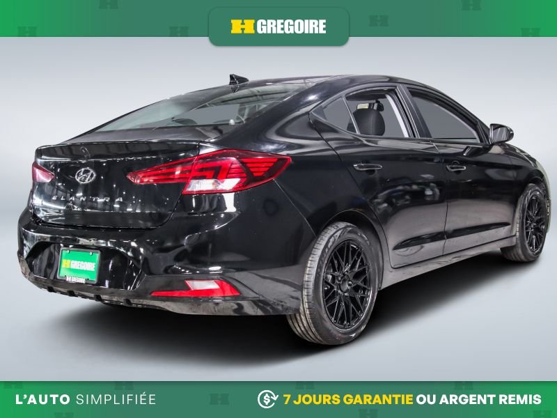 Hyundai Elantra 2020 Noir Saint-Eustache - photo #7