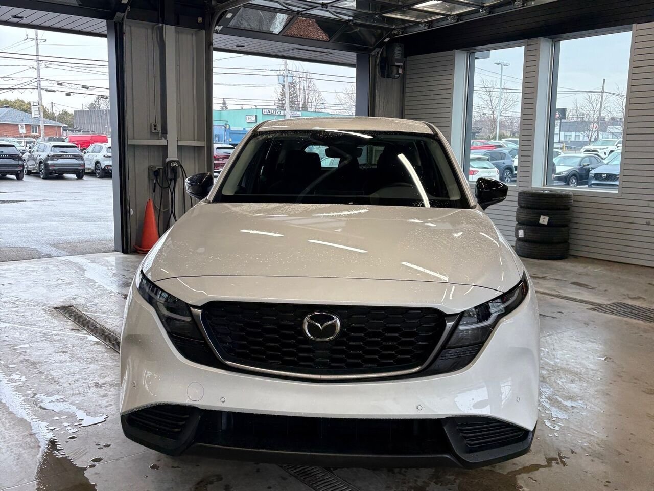 MAZDA CX-5 GX TI 2026 Blanc rhodium métallisé Châteauguay - photo #4