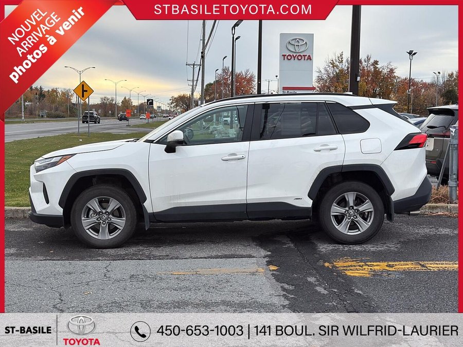TOYOTA RAV4 Hybride XLE AWD 2025 Blanc