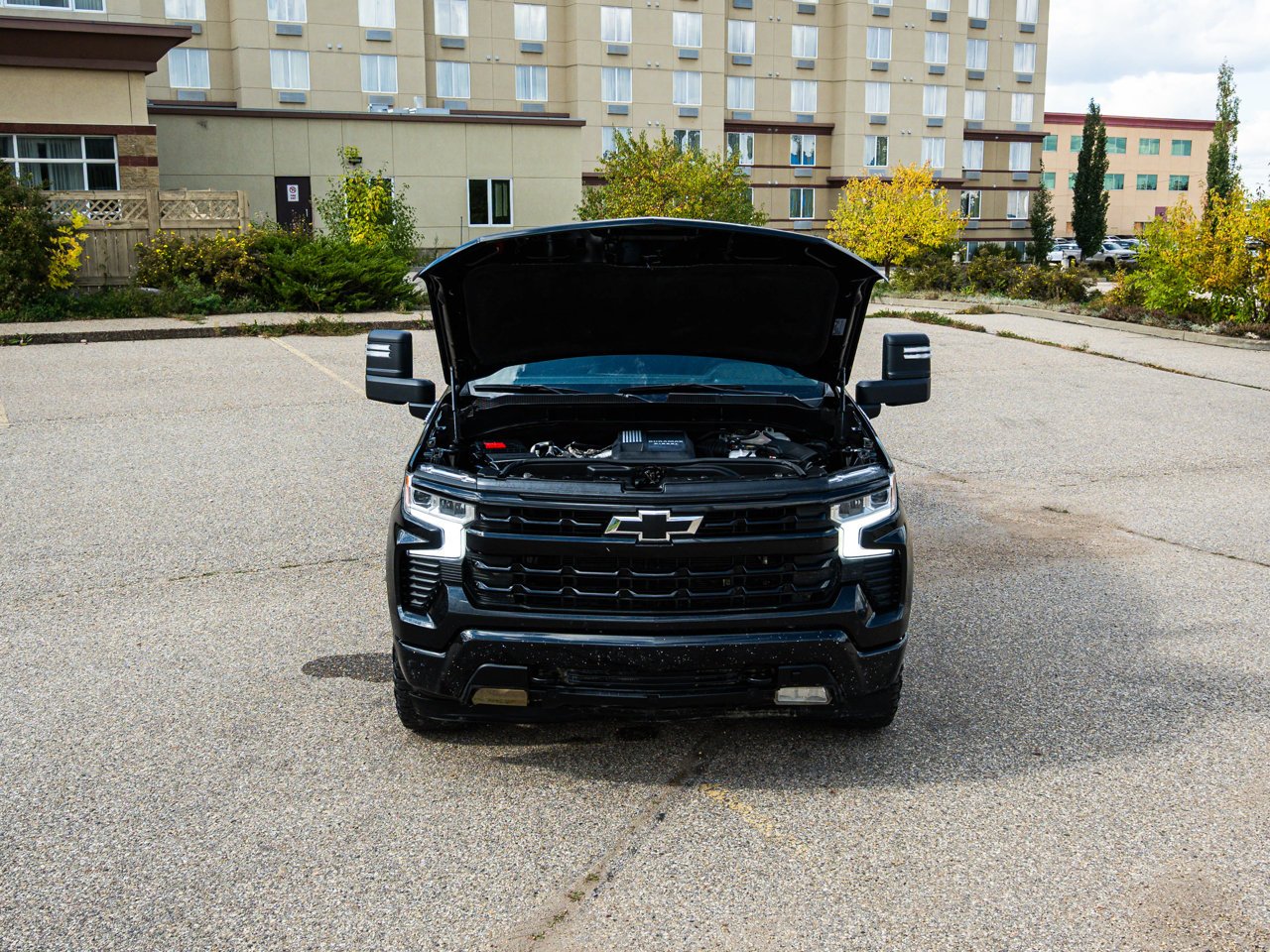2024 Chevrolet Silverado 1500 4WD Crew Cab 147 RST Black Sherwood Park - photo #9