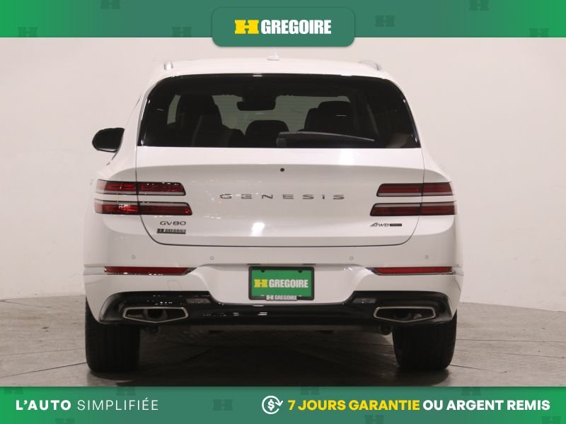 2021 Genesis GV80 White Saint-Eustache - photo #7