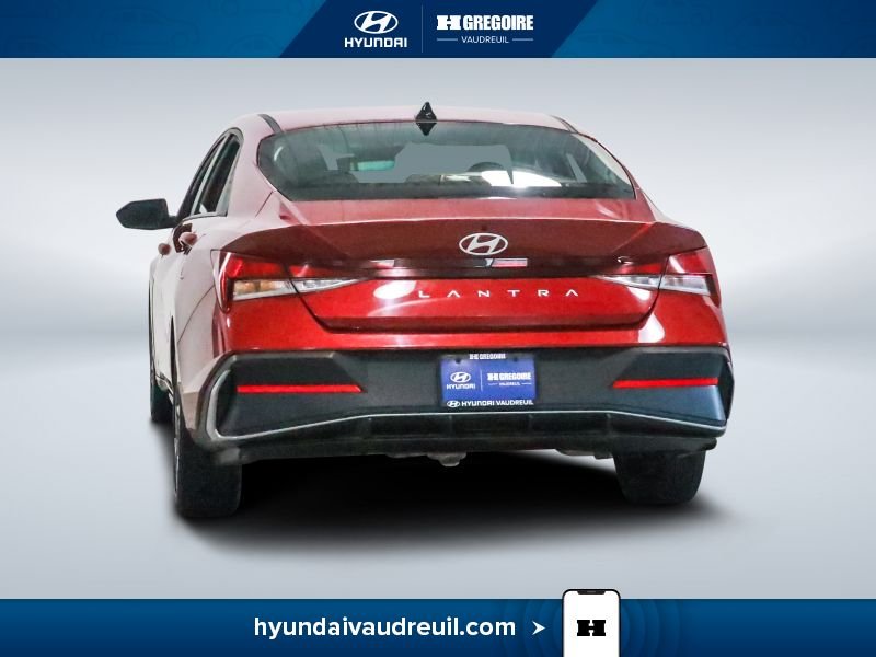 Hyundai Elantra YW218 | PREFERRED +TECH TOIT OUVRANT CERTIFIÉ 5.99% 2025 Rouge Laval - photo #7