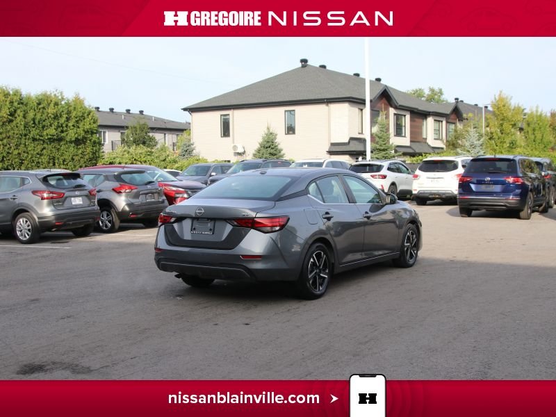 Nissan Sentra BE6412 | SV CVT 2024 Gris Laval - photo #8